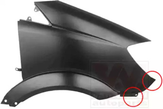 VAN WEZEL 3083658 -  Крыло
